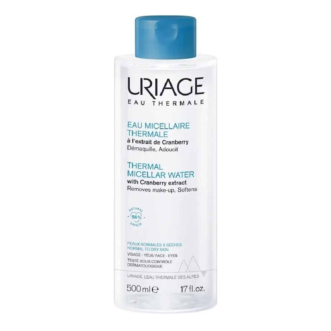 Apa micelara termala pentru ten normal-uscat, 500 ml, Uriage