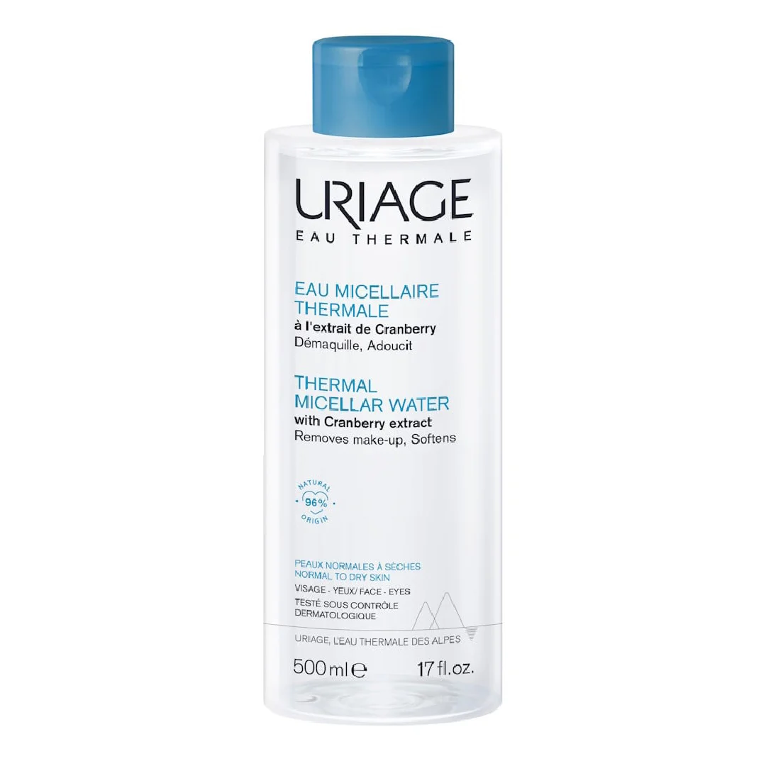 Apa micelara termala pentru ten normal-uscat, 500 ml, Uriage