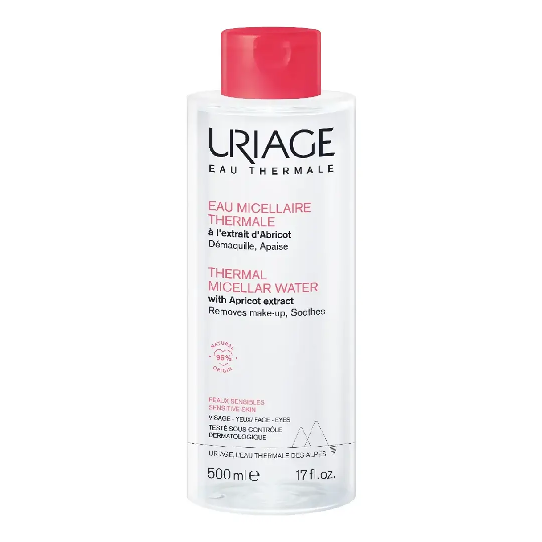 Apa micelara termala pentru piele sensibila, 500 ml, Uriage