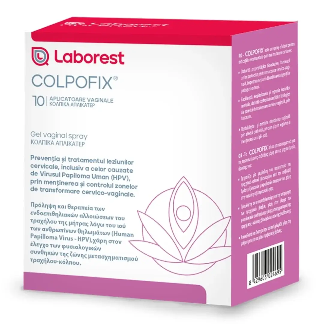 Gel vaginal spray Colpofix, 20ml+10 aplicatoare, Laborest Italia