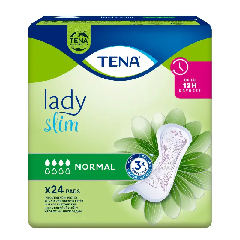 Absorbante incontinenta urinara Lady Normal, 24 bucati, Tena