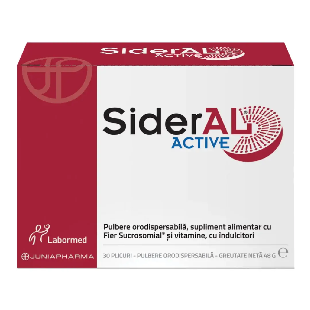 SiderAL Active, 30 plicuri, Labormed