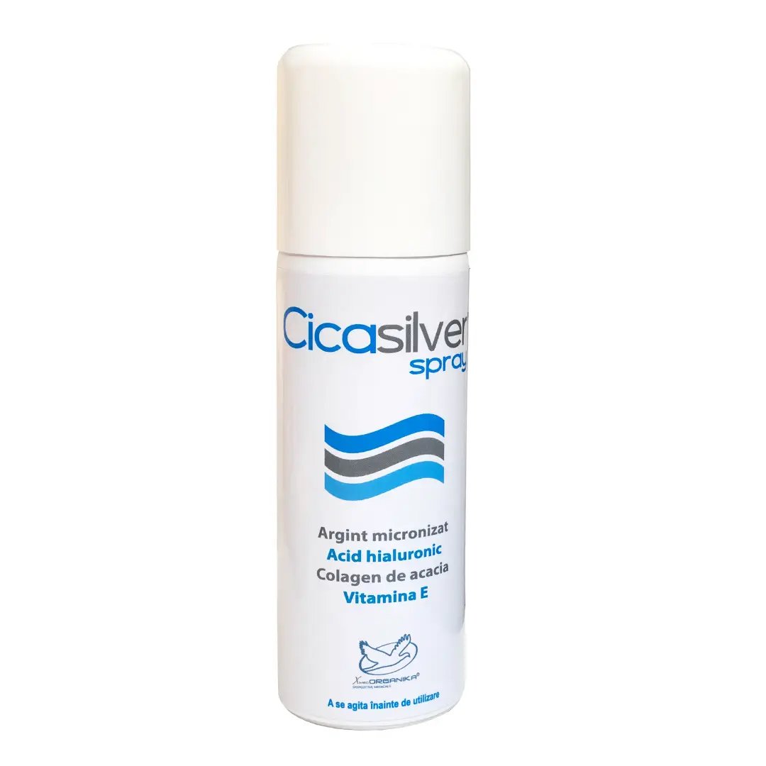 Spray cicatrizant CicaSilver, 125 ml, Sakura Italia