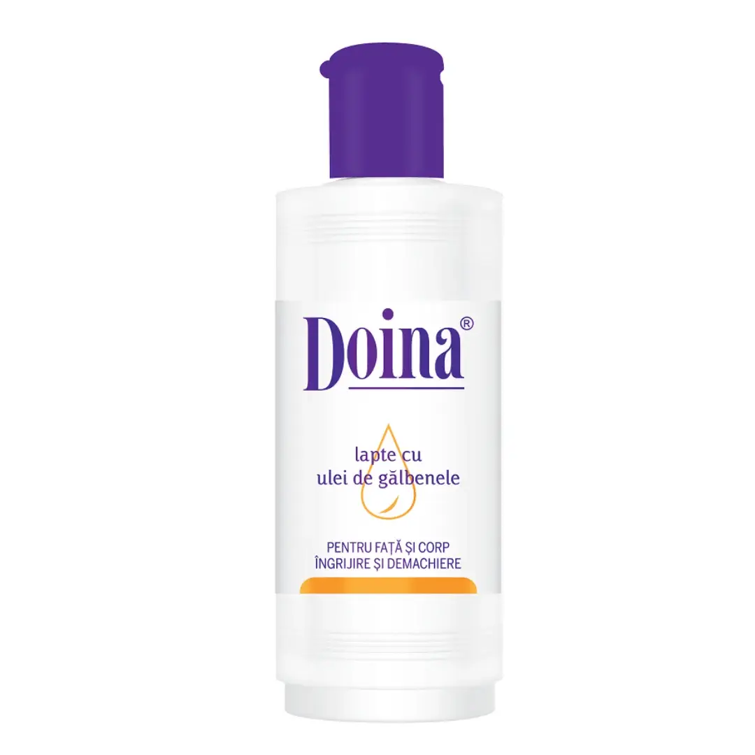 Lapte cu ulei de galbenele Doina, 200ml, Farmec