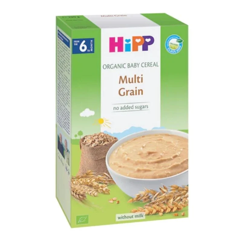 Multicereale Bio 100% integral, +6 luni, 200 g, Hipp