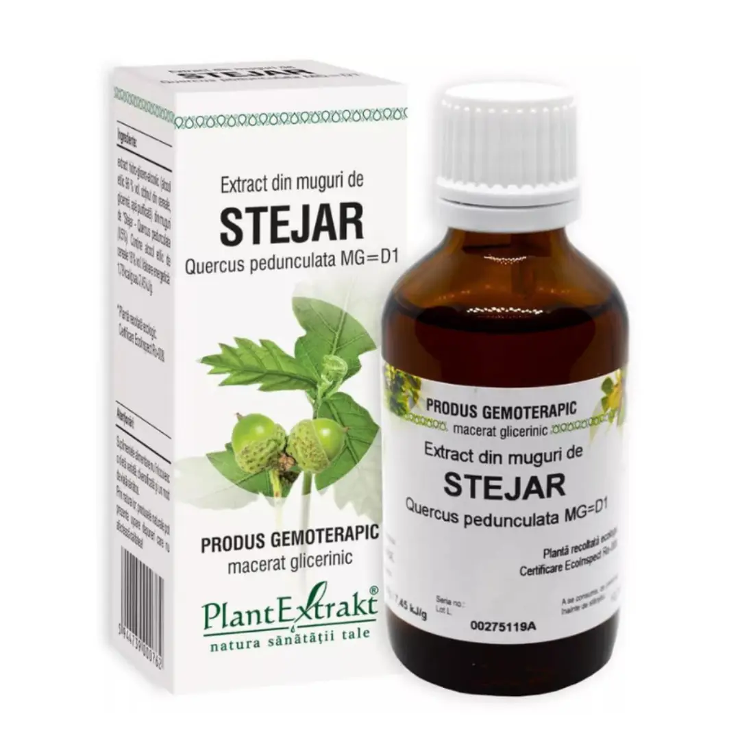 Extract din muguri de Stejar, 50 ml, Plant Extrakt