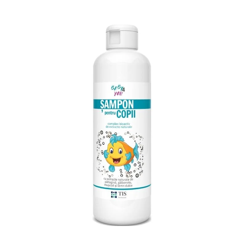 Sampon pentru copii Baby4You, 250ml, Tis Farmaceutic