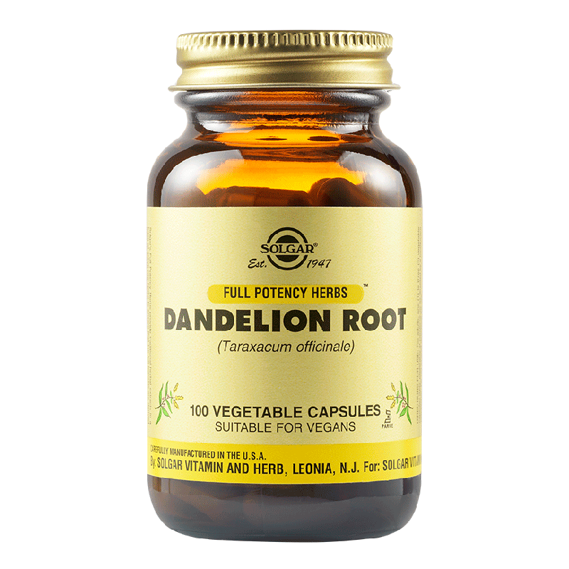 Dandelion (papadie), 100 capsule, Solgar