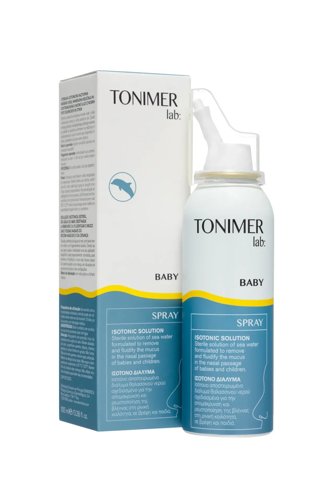Spray nazal izotonic pentru copii, Baby Spray, 100 ml, Tonimer