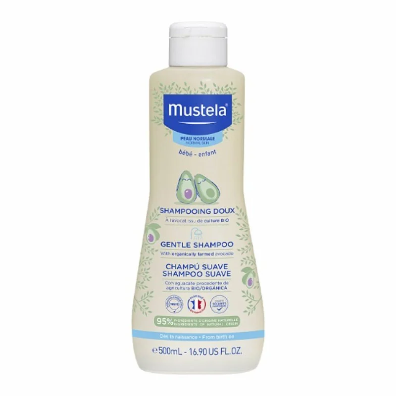 Sampon delicat pentru bebelusi, 500ml, Mustela