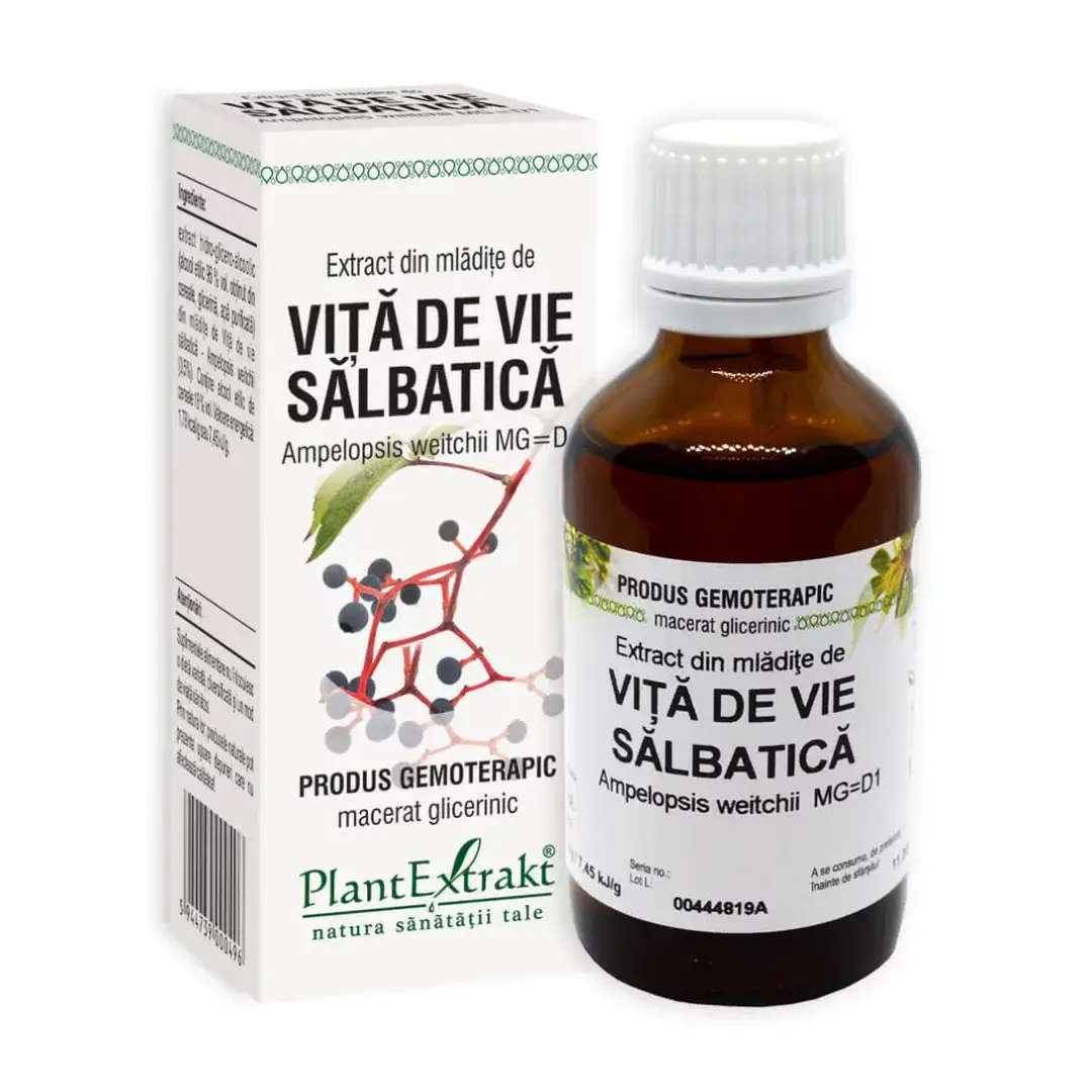Extract din mladite de Vita de Vie Salbatica, 50 ml, Plant Extrakt