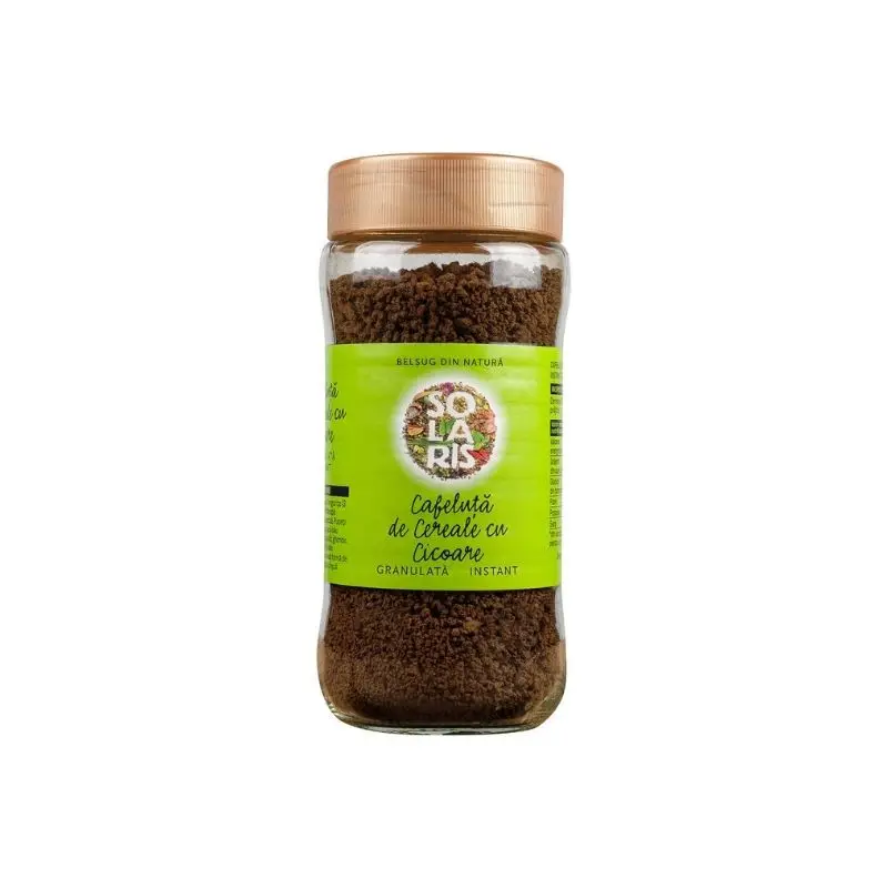 Cafeluta granulata de cereale cu cicoare, 100g, Solaris