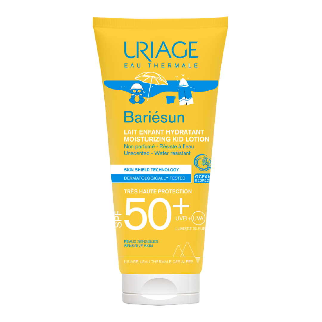 Lapte de protectie solara cu SPF 50+ pentru copii Bariesun, 100 ml, Uriage