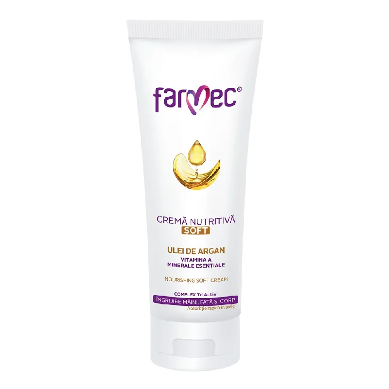 Crema Nutritiva Soft cu Ulei de Argan, 150 ml, Farmec