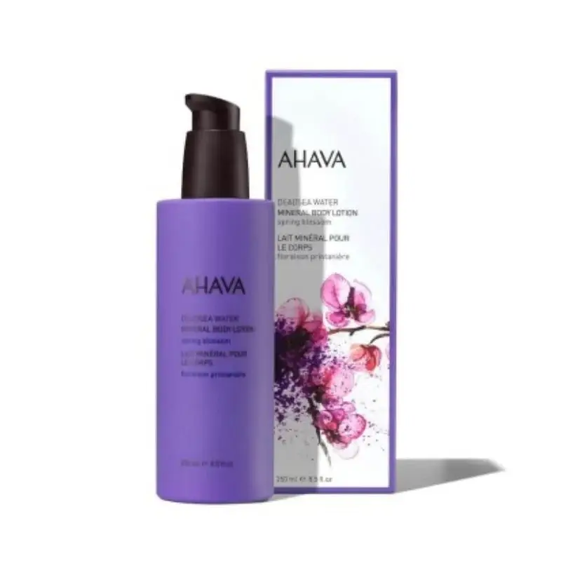 Lotiune de corp pe baza de minerale Spring Blossom Deadsea Water, 250 ml, Ahava