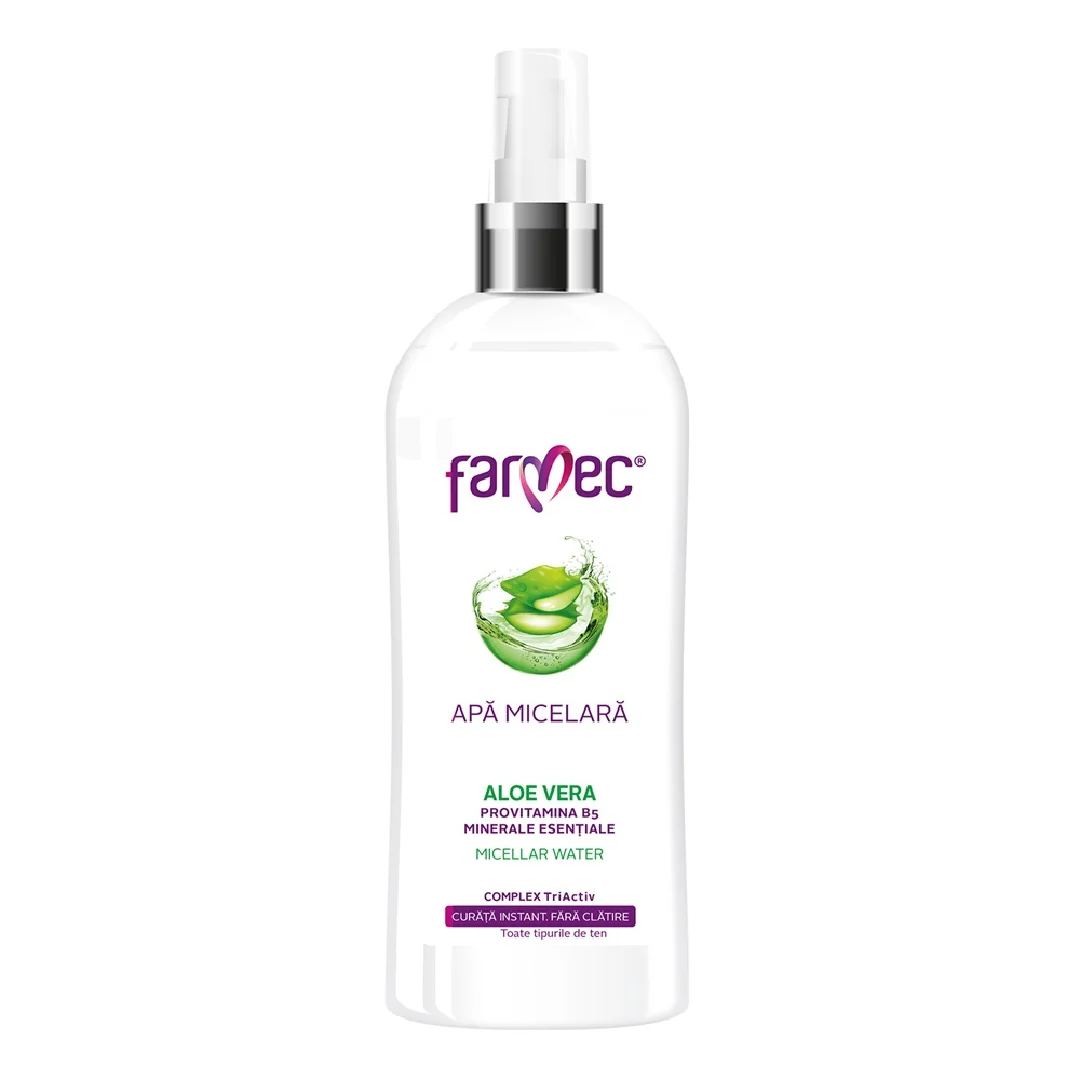 Apa micelara Aloe Vera, 150 ml, Farmec