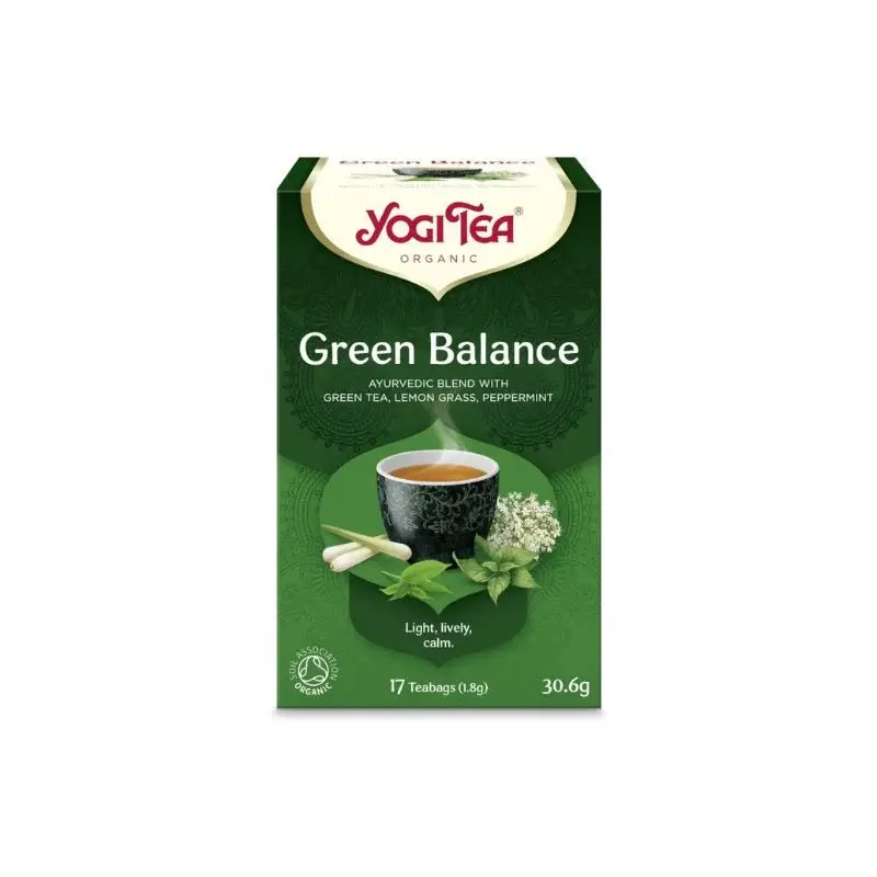 Yogi Tea Ceai echilibru verde, 17 plicuri