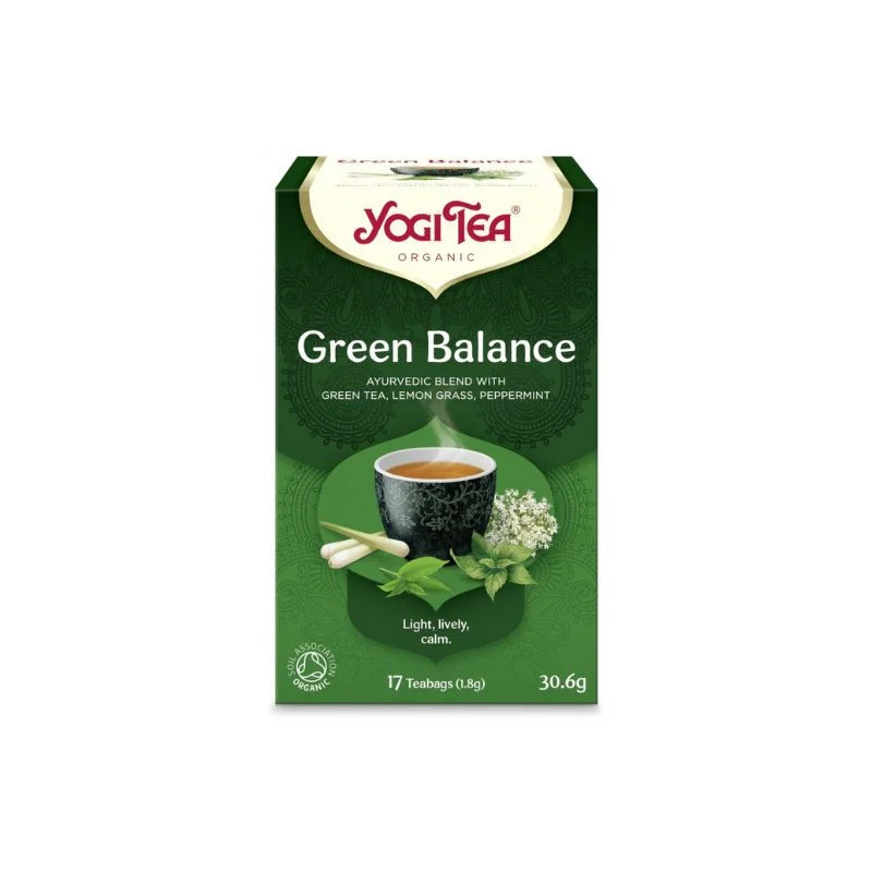 Yogi Tea Ceai echilibru verde, 17 plicuri
