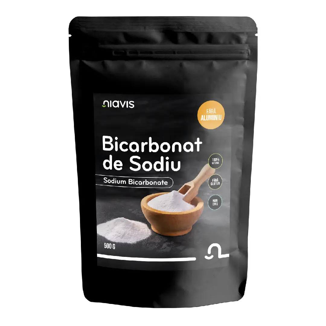 Bicarbonat de Sodiu, 500g, Niavis
