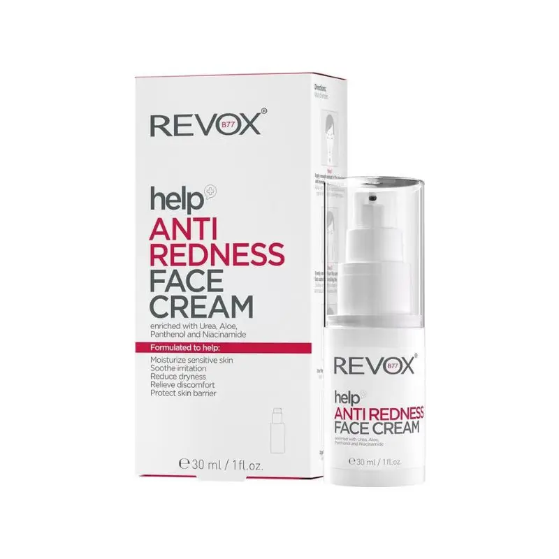 Crema de fata anti-roseata Help, 30ml, Revox