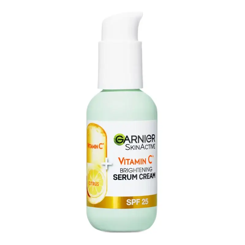Serum crema Vitamina C cu efect de iluminare SPF25, 50 ml, Garnier