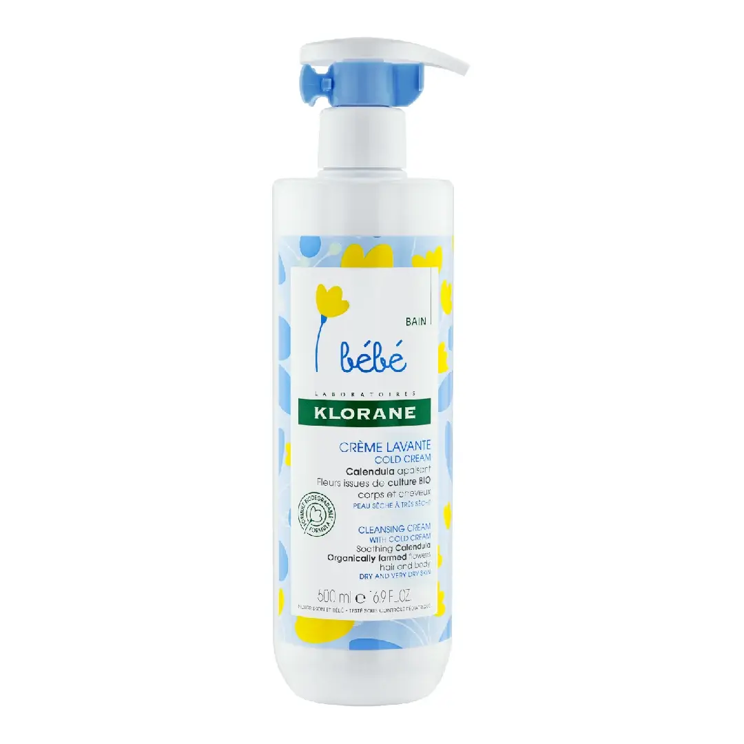 Crema de curatare ColdCream, 500ml, Klorane