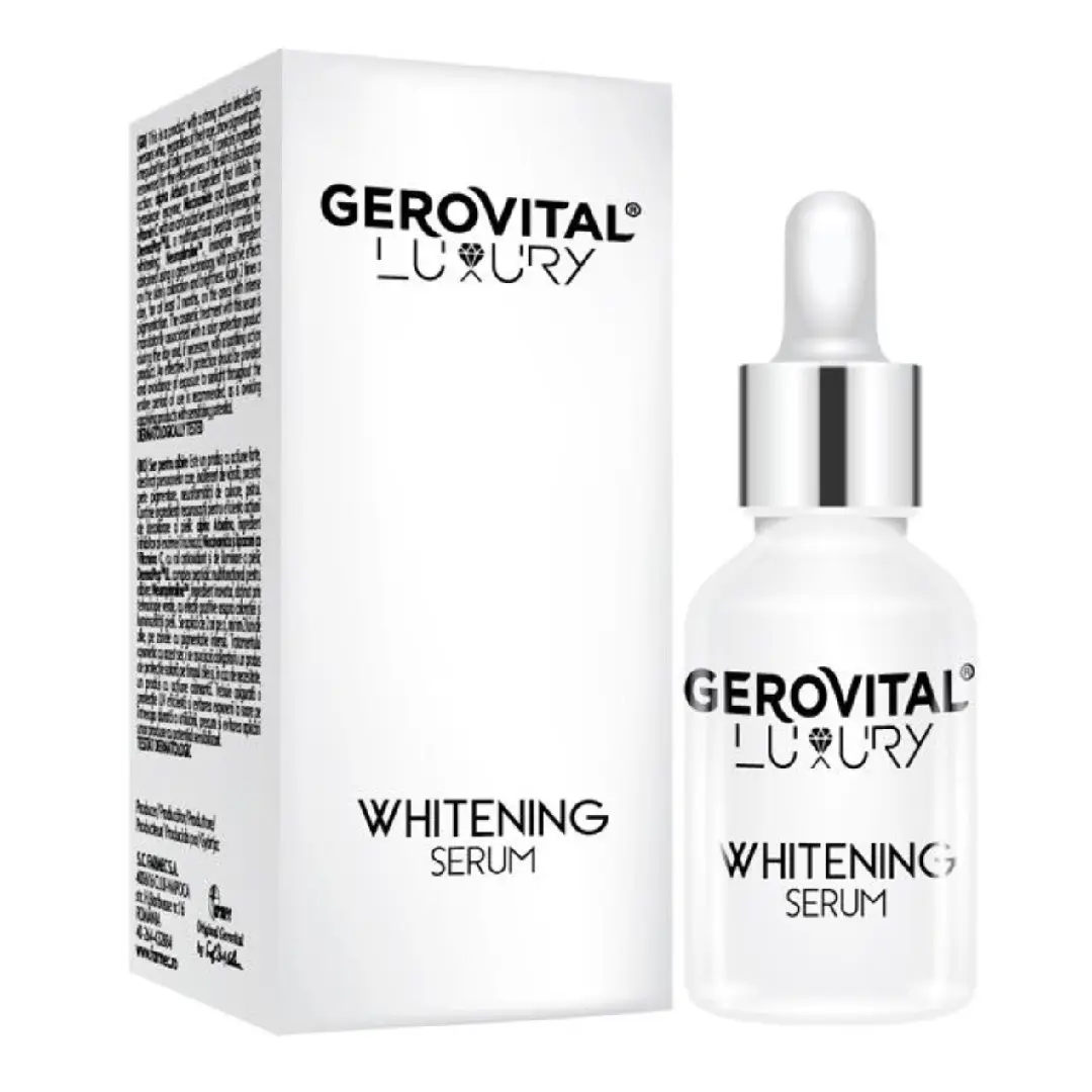 Ser pentru albirea pielii Luxury, 15 ml, Gerovital