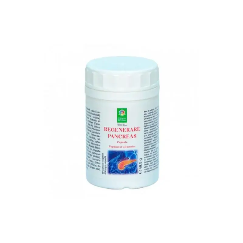 Steaua Divina Regenerare Pancreas, 90 capsule