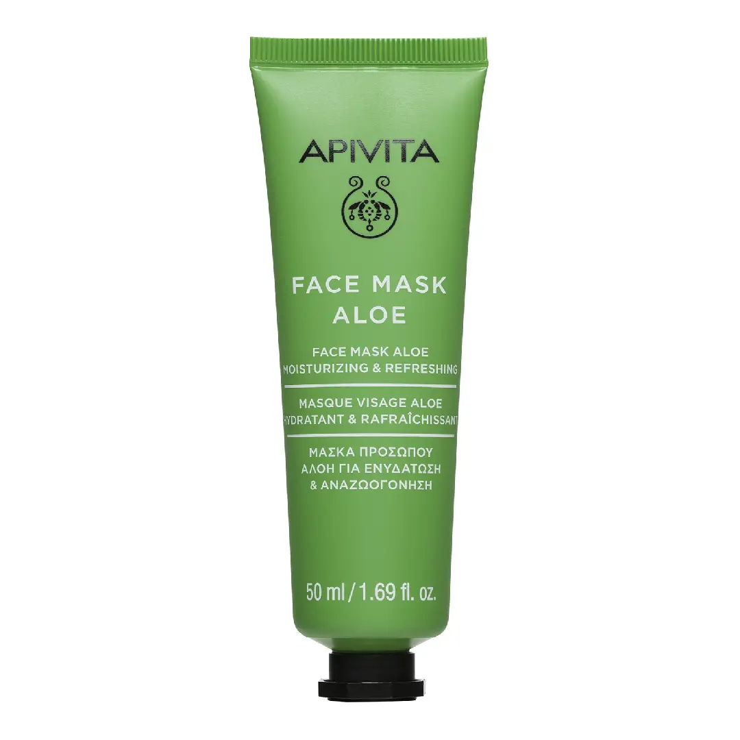 Masca hidratanta cu extract de aloe, 50 ml, Apivita