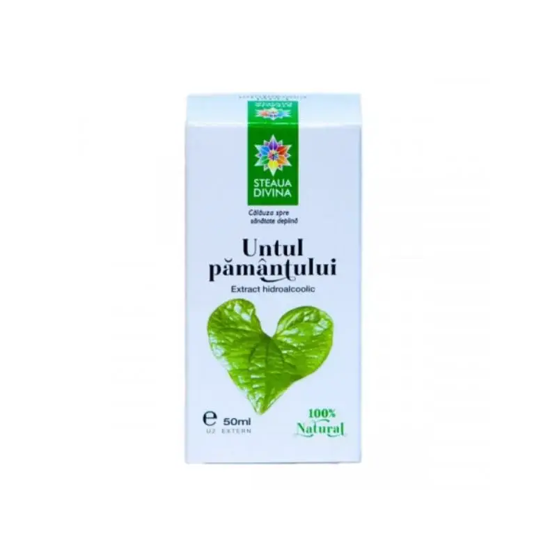 Untul pamantului extract hidroalcoolic, 50 ml, Steaua Divina