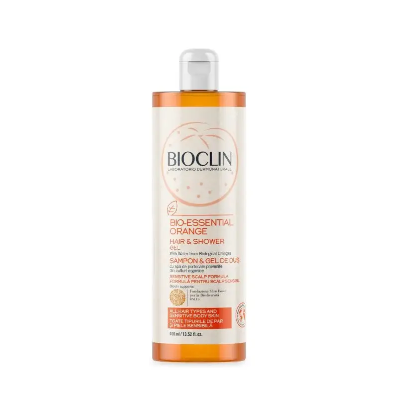 Sampon si gel de dus Bio-Orange, 400ml, Bioclin