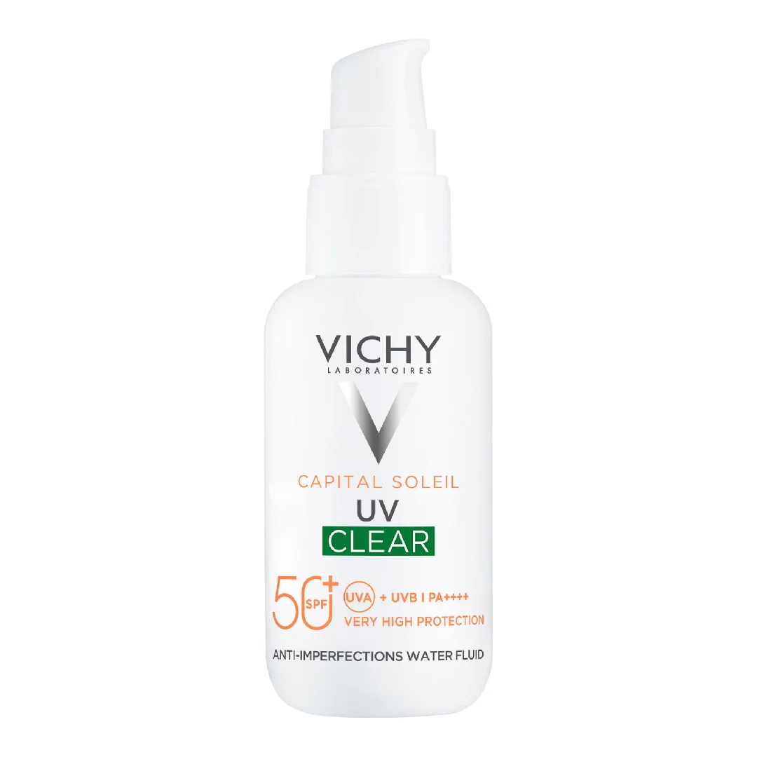 Fluid apos anti-imperfecțiuni cu SPF50+ Capital Soleil UV CLEAR, 40 ml, Vichy