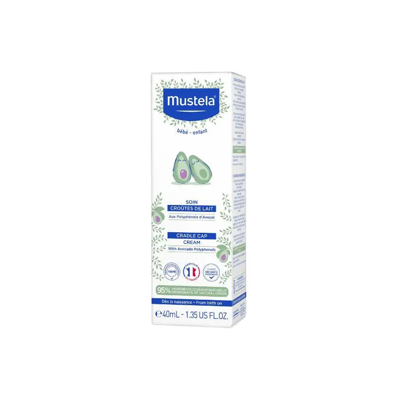 Crema impotriva scuamelor de lapte, +0 luni, 40 ml, Mustela