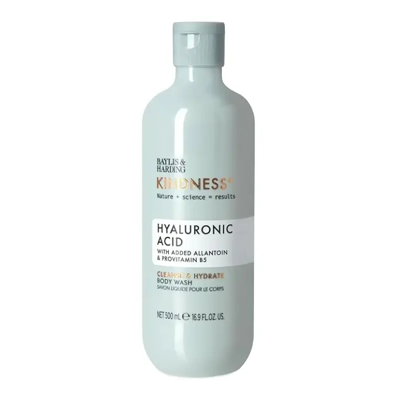 Gel dus cu acid hialuronic Kindness+, 500 ml, Baylis and Harding