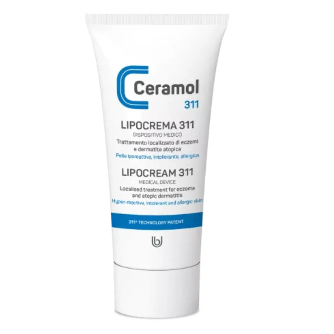 Tratament localizat pentru eczema si dermatita atopica Lipocream, 50ml, Ceramol