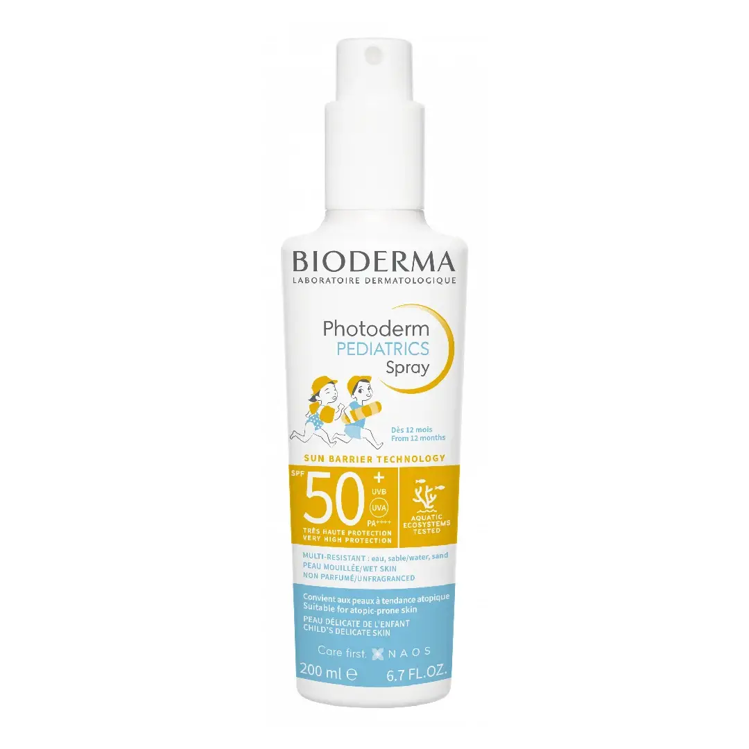 Spray pentru copii Photoderm Pediatrics, SPF50+, 200 ml, Bioderma