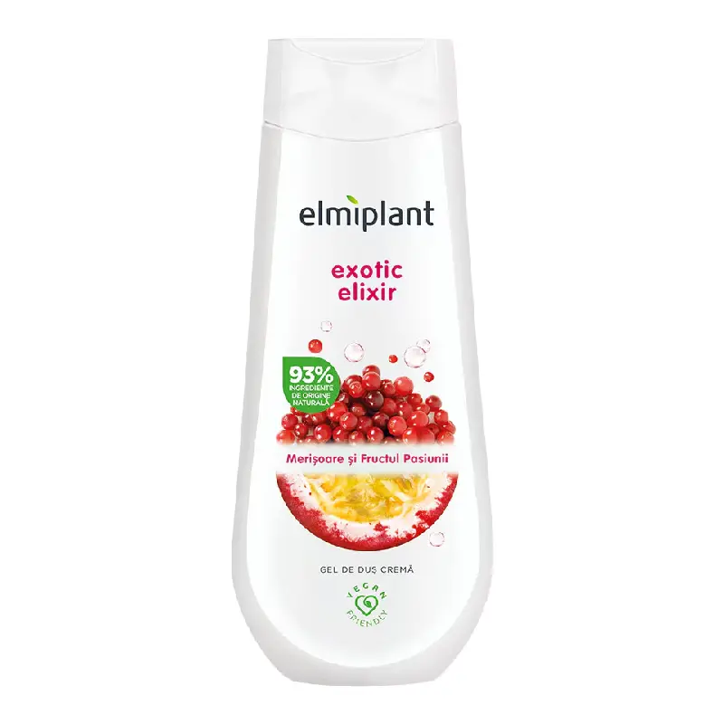 Gel crema de dus Exotic elixir, 400ml, Elmiplant