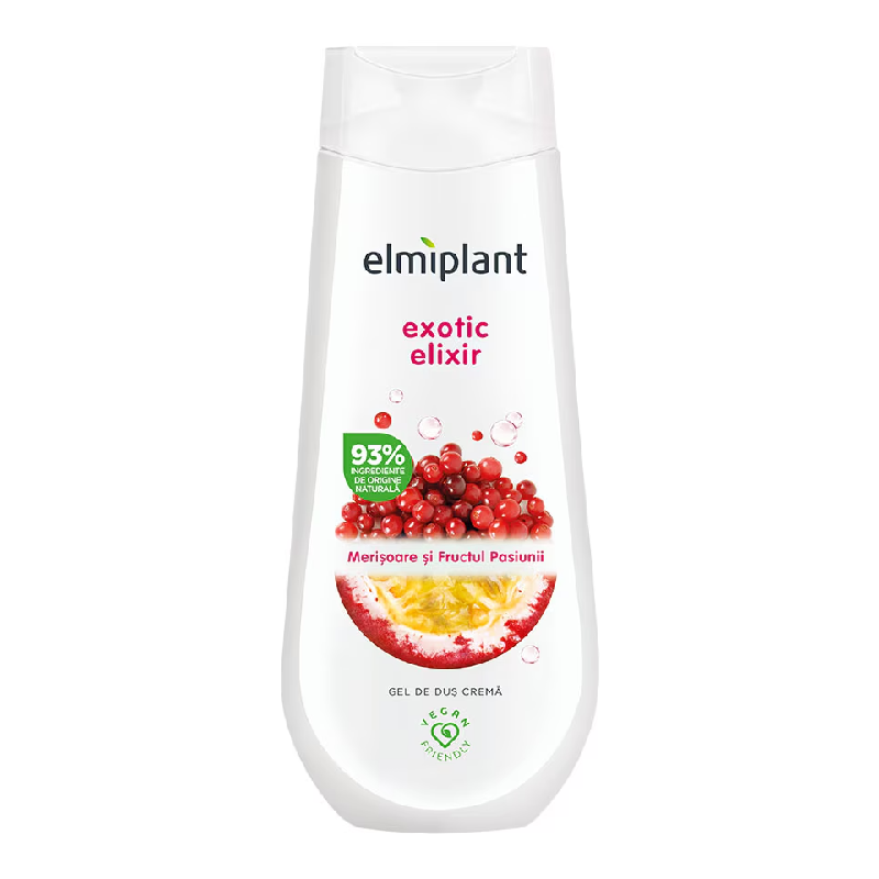 Gel crema de dus Exotic elixir, 400ml, Elmiplant