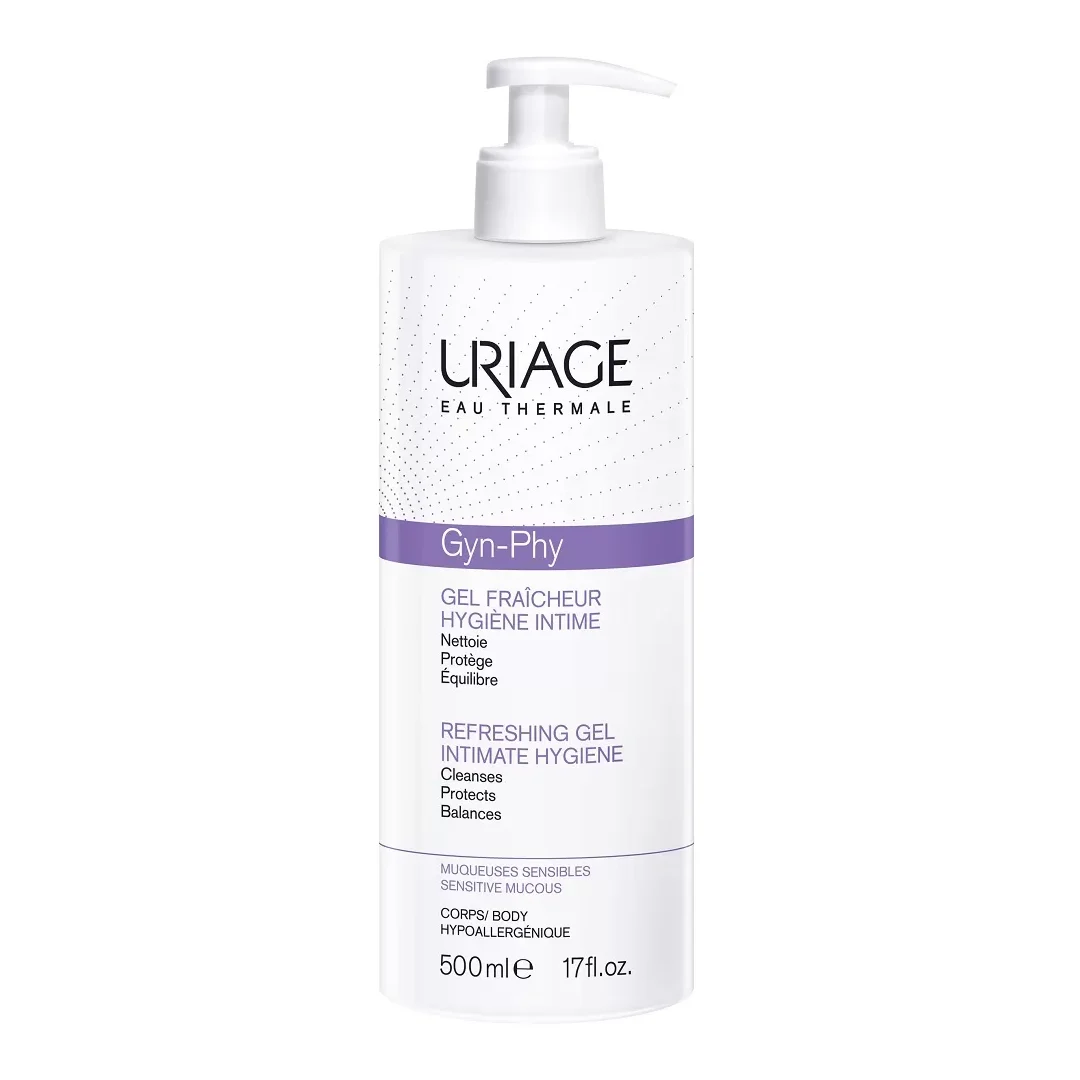 Gel pentru igiena intima Gyn Phy, 500 ml, Uriage