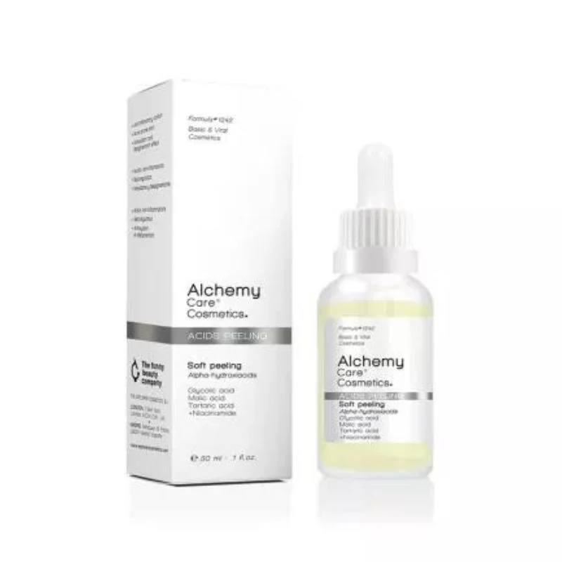 Ser exfoliant pentru fata Soft Peeling, 30 ml, Alchemy