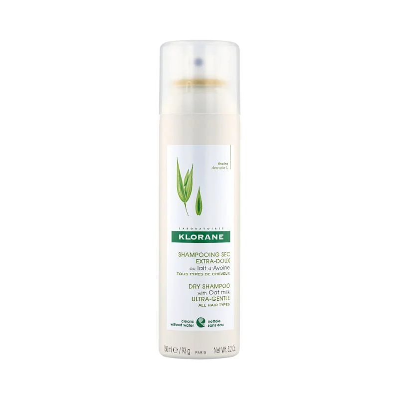 Sampon uscat cu lapte de ovaz, 150 ml, Klorane