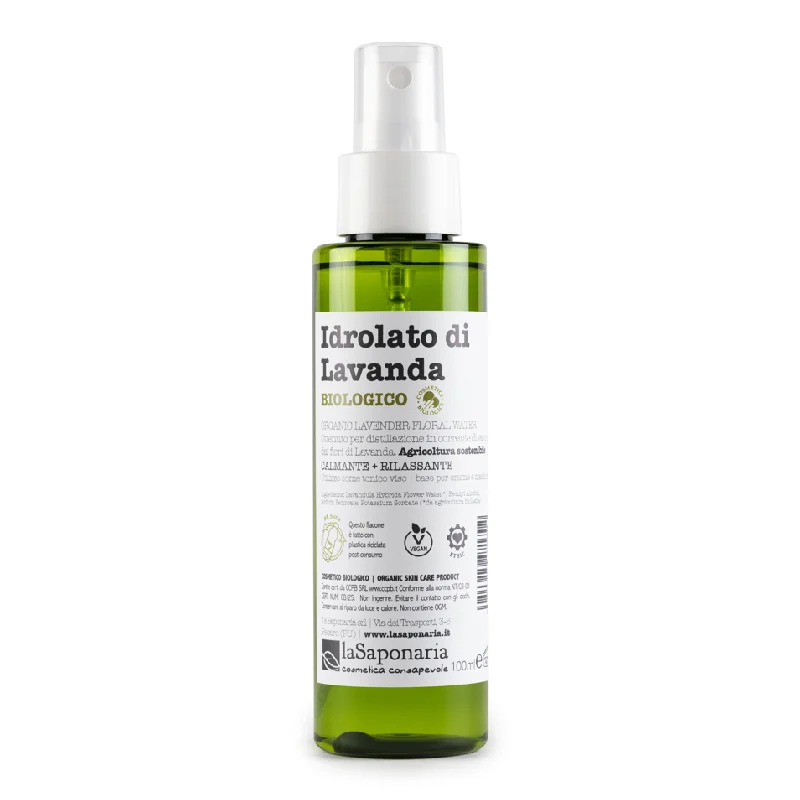 Hidrolat bio (apa florala) anti-inflamator de lavanda, 100ml, La Saponaria