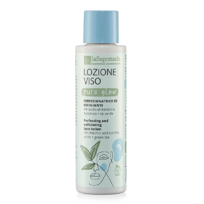Lotiune pentru fata exfolianta si iluminatoare, 150ml, La Saponaria