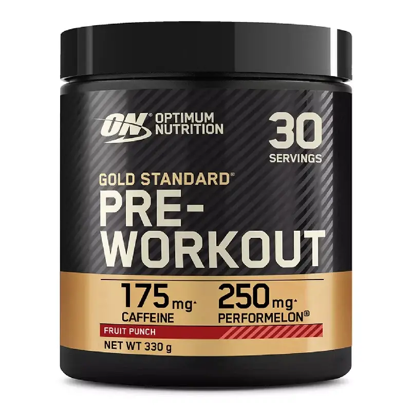 Pre-Workout pudra cu aminoacizi Gold Standard, Fruit Punch, 330g, Optimum Nutrition