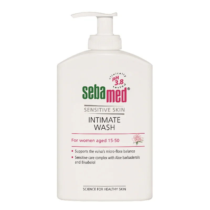 Gel pentru igiena intima cu ph 3.8 Sensitive Skin, 400 ml, Sebamed