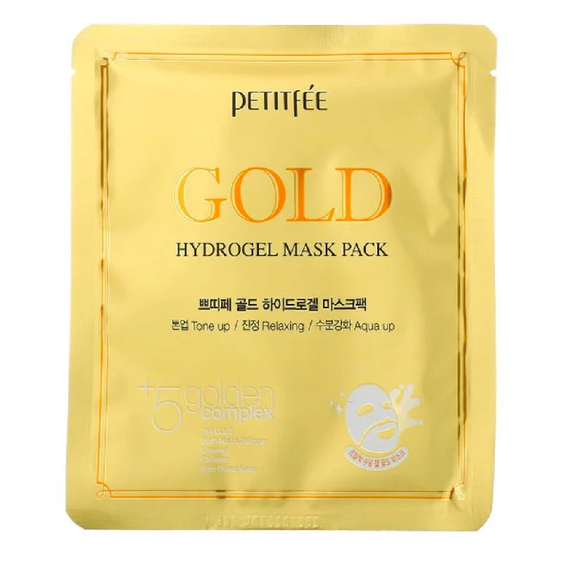 Masca de fata din hidrogel cu aur, 32 g, Petitfee
