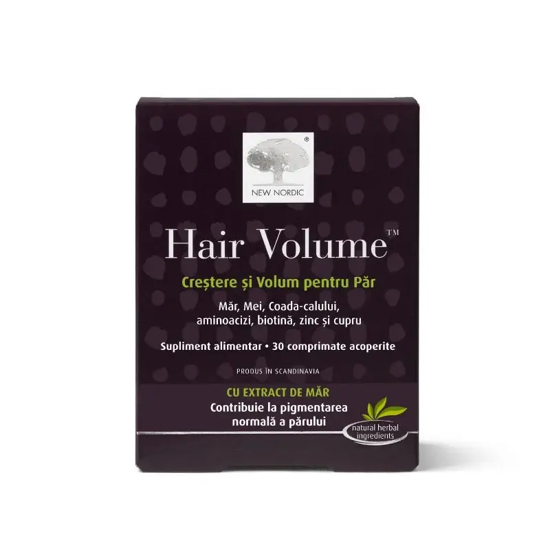 Hair Volume, 30 tablete, New Nordic