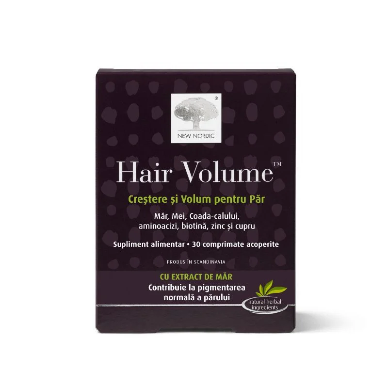 Hair Volume, 30 tablete, New Nordic