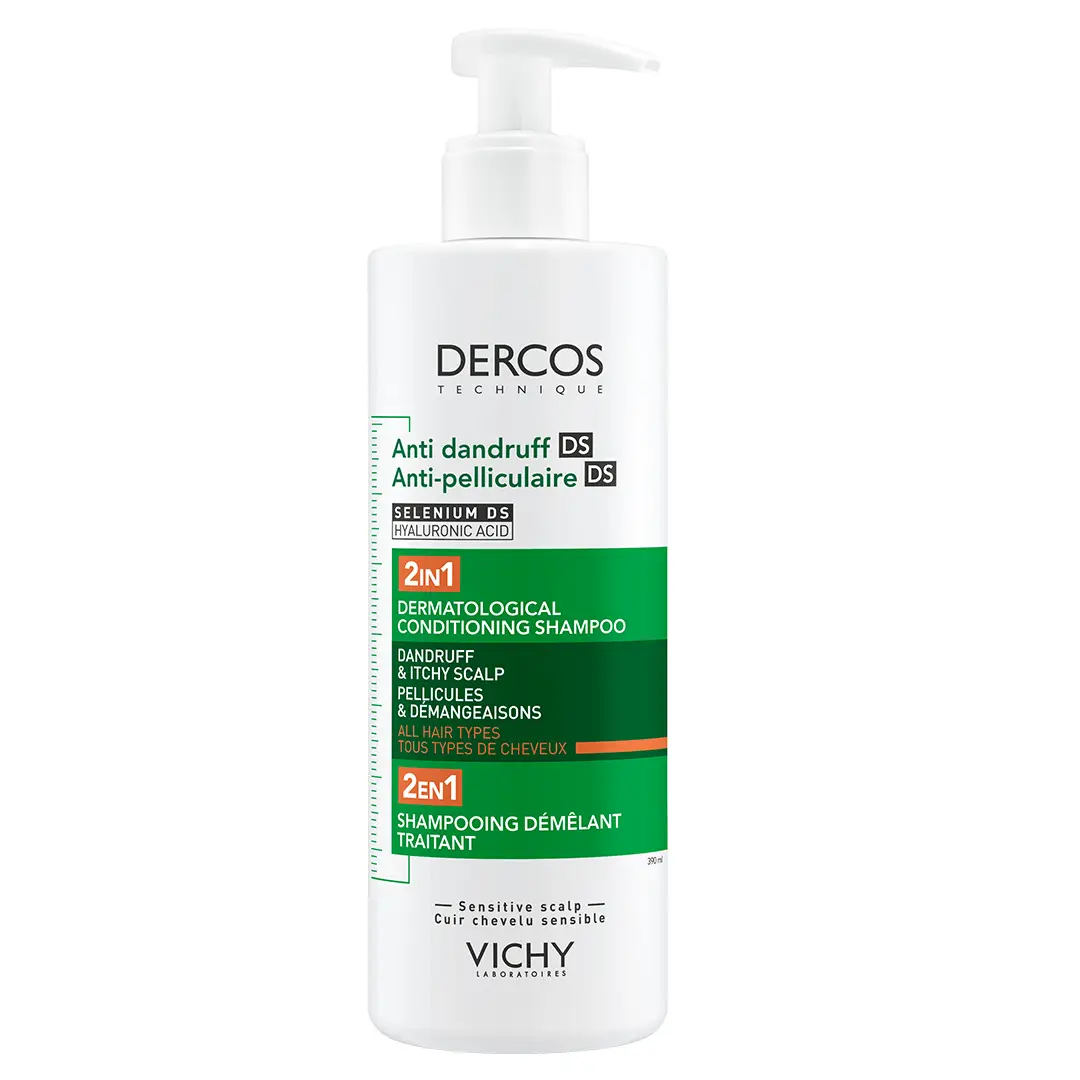 Sampon si balsam 2in1 anti-matreata Dercos, 390ml, Vichy