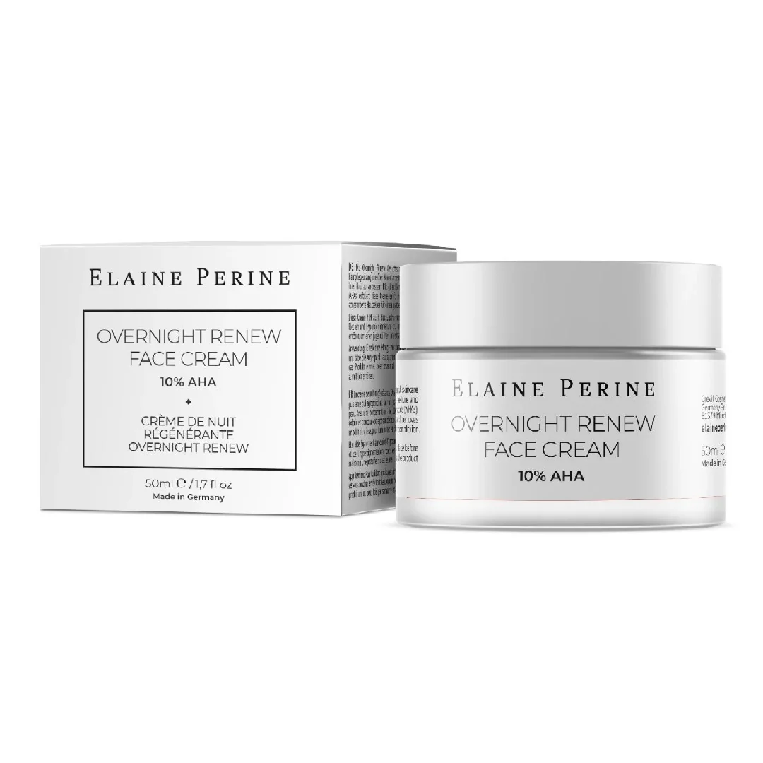 Crema de noapte pentru fata cu 10% AHA, 50ml, Elaine Perine